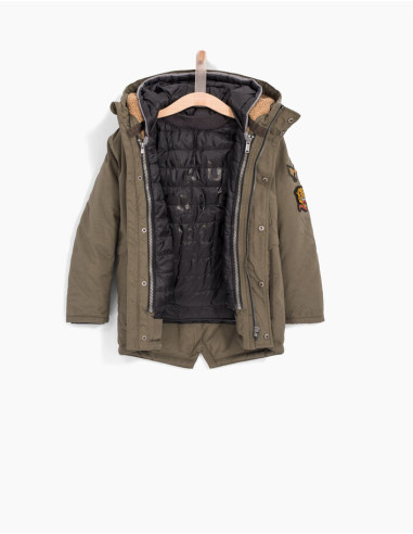 Parka 3 en 1 Ikks garçon