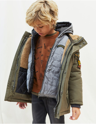 Parka 3 en 1 Ikks garçon