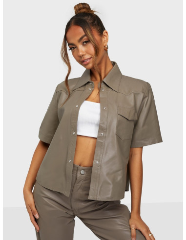 Chemise en cuir JJXX