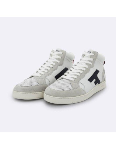 Baskets Faguo HAZELI blanches
