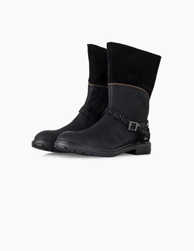 Boots Ikks en cuir