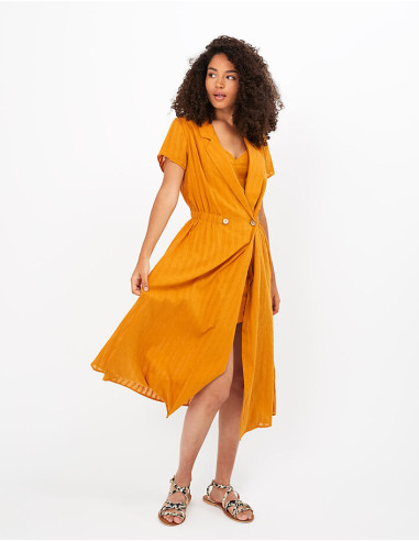 Robe chemise midi Ikks