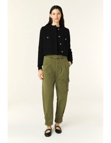 Pantalon ba&sh Maroon